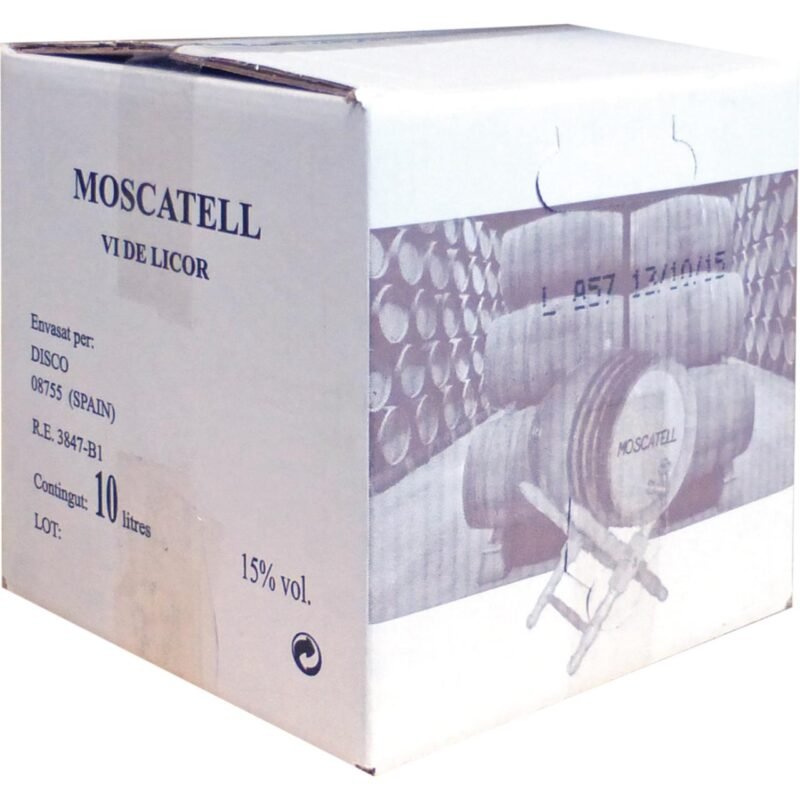 MOSCATELL SARDA BOX 10 L.